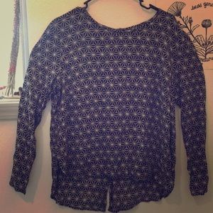 Black and white shirt